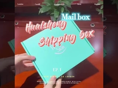 ओईएम फैंसी पैकेजिंग बॉक्स फोल्डर मैट / चमकदार लेमिनेशन