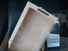 इलेक्ट्रॉनिक्स पैकेजिंग के लिए अनुकूलन योग्य सफेद कठोर बॉक्स