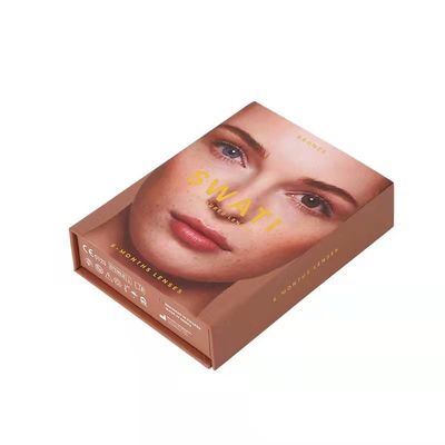 गुणवत्ता  Magnet Rigid Gift Box , Reusable Paper Box Cosmetics Contact Lens Packaging फैक्टरी